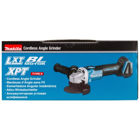 Makita DGA504Z Akku-Winkelschleifer 18V (ohne Akku, ohne Ladegerät) EN