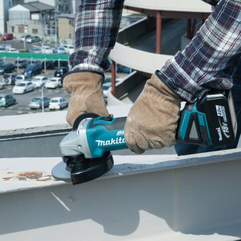Makita DGA504Z Akku-Winkelschleifer 18V (ohne Akku, ohne Ladegerät) EN