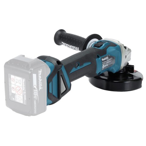 Makita DGA511Z Akku-Winkelschleifer 18V (ohne Akku, ohne Ladegerät)