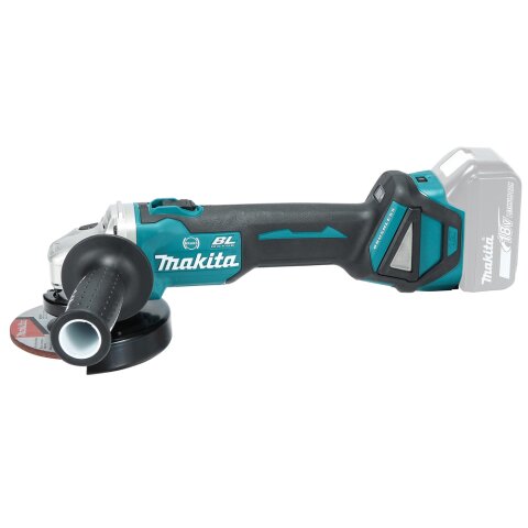 Makita DGA513Z Akku-Winkelschleifer 18V (ohne Akku, ohne...