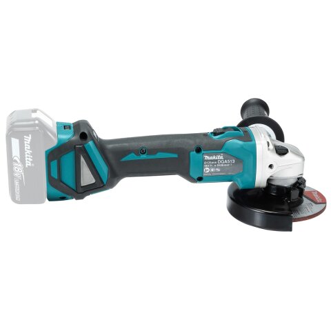 Makita DGA513Z Akku-Winkelschleifer 18V (ohne Akku, ohne Ladegerät)