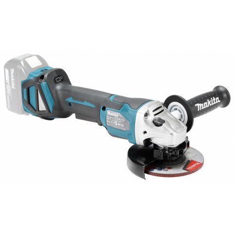 Makita DGA515Z Akku-Winkelschleifer 18V mit Paddleschalter (ohne Akku, ohne Ladegerät) EN