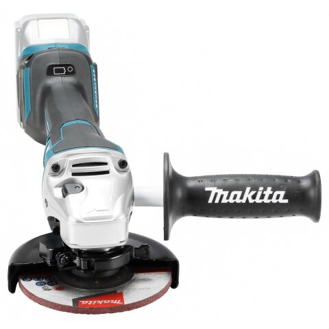 Makita DGA515Z Akku-Winkelschleifer 18V mit Paddleschalter (ohne Akku, ohne Ladegerät) EN