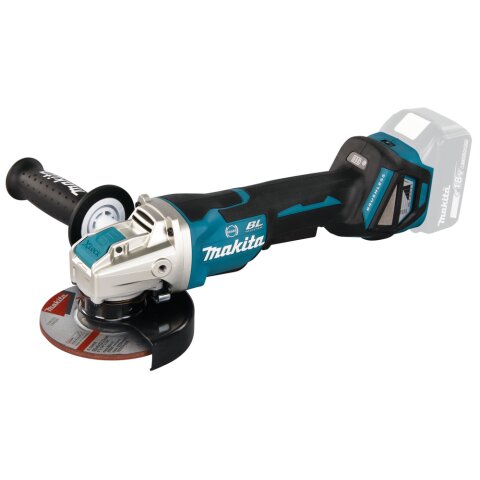 Makita DGA519Z Akku-Winkelschleifer 18V (ohne Akku, ohne...