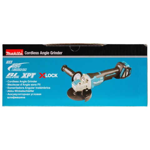 Makita DGA519Z Akku-Winkelschleifer 18V (ohne Akku, ohne Ladegerät) EN