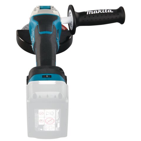 Makita DGA519Z Akku-Winkelschleifer 18V (ohne Akku, ohne Ladegerät) EN