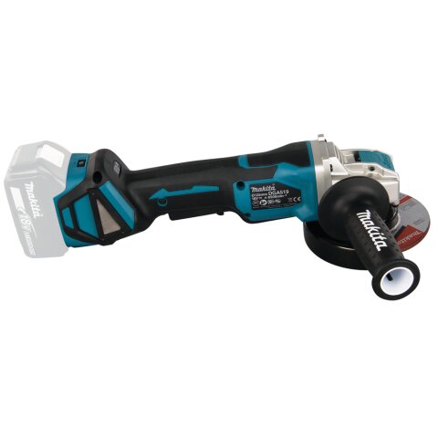 Makita DGA519Z Akku-Winkelschleifer 18V (ohne Akku, ohne Ladegerät) EN