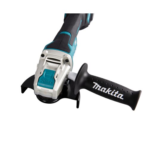 Makita DGA520ZX1 Akku-Winkelschleifer 18V mit Paddelschalter (ohne Akku, ohne Ladegerät) EN