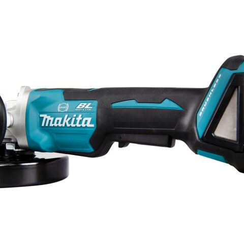 Makita DGA520ZX1 Akku-Winkelschleifer 18V mit Paddelschalter (ohne Akku, ohne Ladegerät) EN