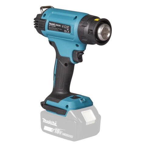 Makita DHG181ZK Akku-Heissluftgebläse 18V (ohne Akku, ohne Ladegerät) im Transportkoffer