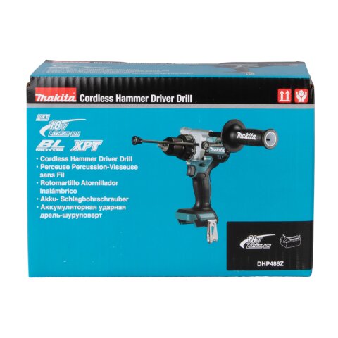 Makita DHP486Z Akku-Schlagbohrschrauber 18V (ohne Akku, ohne Ladegerät)