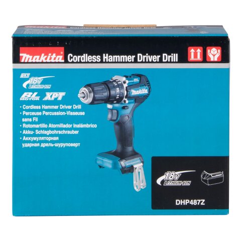 Makita DHP487Z Akku-Schlagbohrschrauber 18V (ohne Akku, ohne Ladegerät)