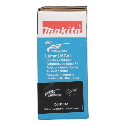 Makita DJN161Z Akku-Knabber 1,6 mm 18V (ohne Akku, ohne Ladegerät)