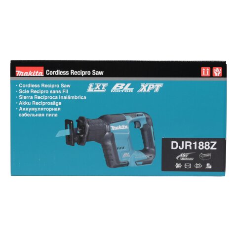 Makita DJR188Z Akku-Reciprosäge 18V (ohne Akku, ohne Ladegerät) EN