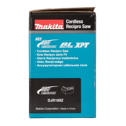 Makita DJR189Z Akku-Reciprosäge 18V (ohne Akku, ohne Ladegerät)