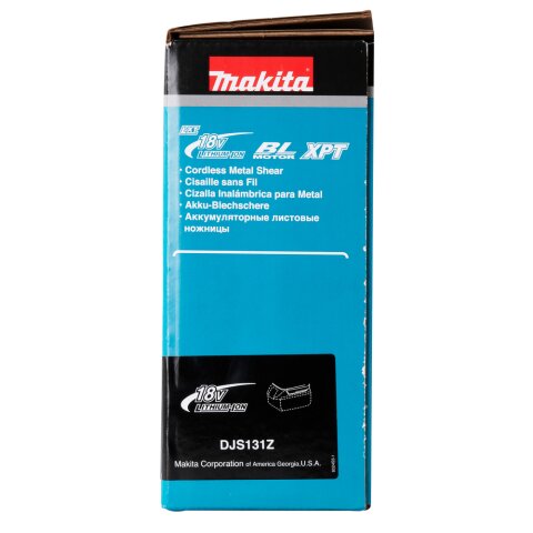 Makita DJS131Z Akku-Kurvenschere 1,3 mm 18V (ohne Akku, ohne Ladegerät)