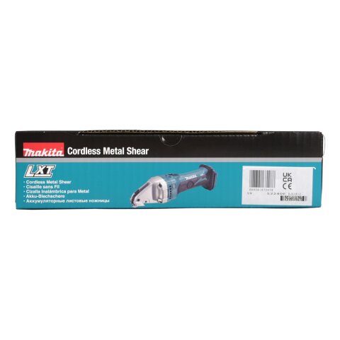 Makita DJS161Z Akku-Blechschere 1,6 mm 18V (ohne Akku, ohne Ladegerät)