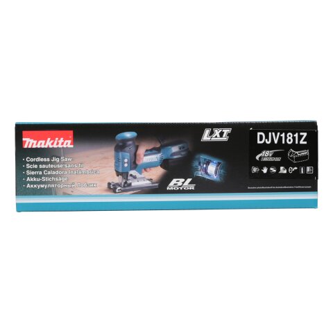 Makita DJV181Z Akku-Pendelhubstichsäge 18V (ohne Akku, ohne Ladegerät) EN