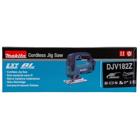 Makita DJV182Z Akku-Pendelhubstichsäge 18V (ohne Akku, ohne Ladegerät) EN