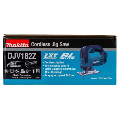Makita DJV182Z Akku-Pendelhubstichsäge 18V (ohne Akku, ohne Ladegerät) EN