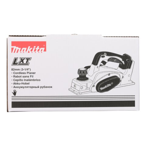 Makita DKP180Z Akku-Hobel 82 mm 18V (ohne Akku, ohne Ladegerät)
