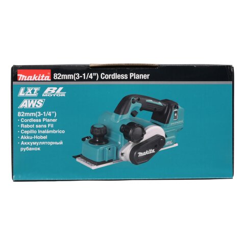 Makita DKP181Z Akku-Hobel 82 mm 18V (ohne Akku, ohne Ladegerät)