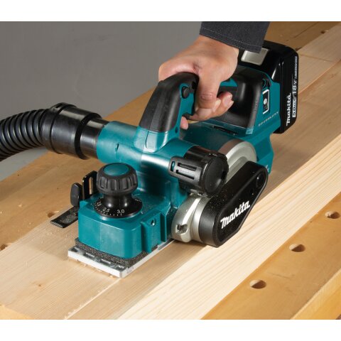 Makita DKP181Z Akku-Hobel 82 mm 18V (ohne Akku, ohne Ladegerät)