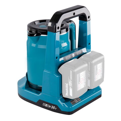 Makita DKT360Z Akku-Wasserkocher 2x18V (ohne Akku, ohne Ladegerät) EN