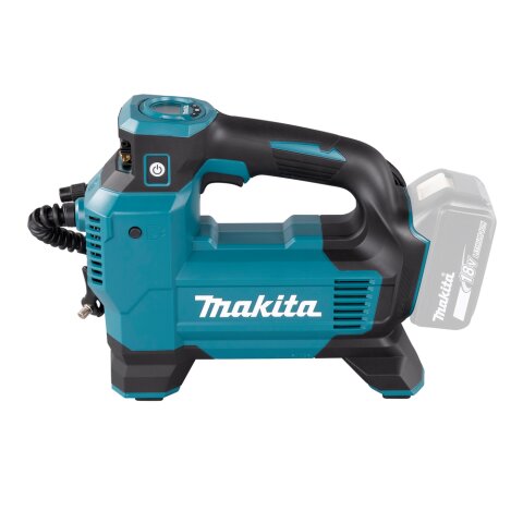Makita DMP181Z Akku-Kompressor 11,1 bar 18V (ohne Akku, ohne Ladegerät)