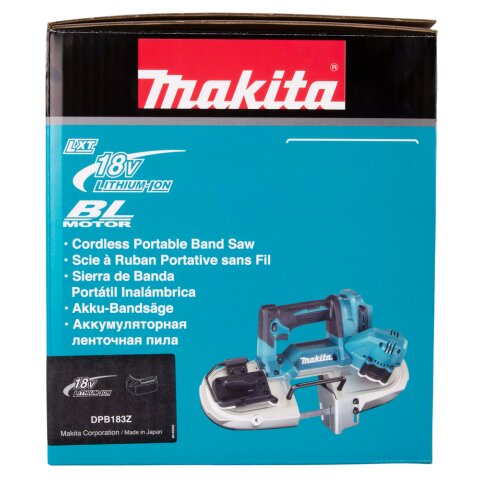 Makita DPB183Z Akku-Bandsäge 18V (ohne Akku, ohne Ladegerät)