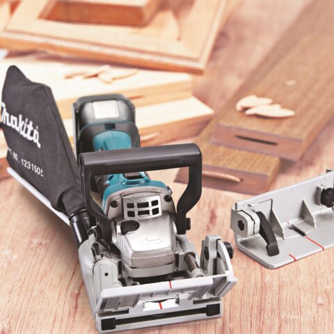 Makita DPJ180Z Akku-Nutfräse 18V (ohne Akku, ohne Ladegerät)