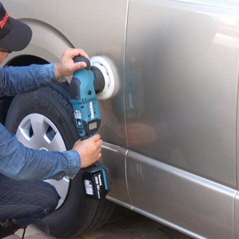 Makita DPO500Z Akku-Exzenterpolierer 18V (ohne Akku, ohne Ladegerät) EN