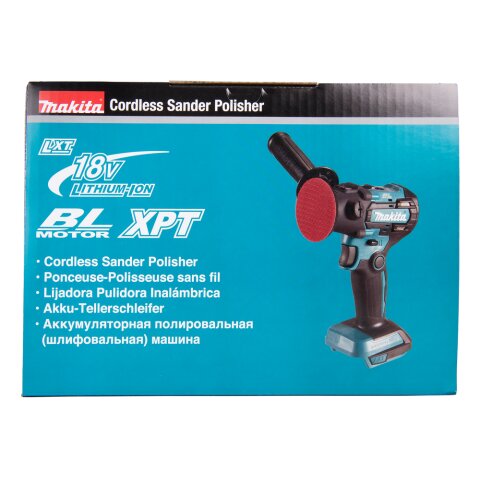Makita DPV300Z Akku-Schleifer und -Polierer 18V (ohne Akku, ohne Ladegerät) EN
