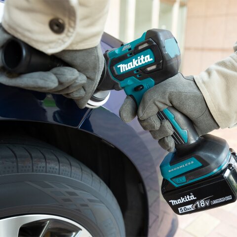 Makita DPV300Z Akku-Schleifer und -Polierer 18V (ohne Akku, ohne Ladegerät) EN