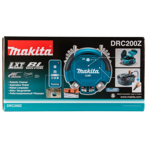 Makita DRC200Z Akku-Saugroboter 18V (ohne Akku, ohne Ladegerät)