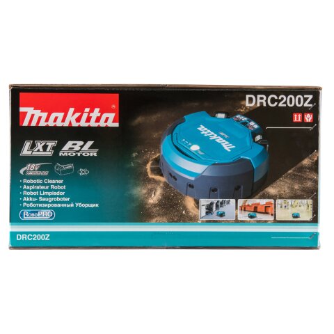 Makita DRC200Z Akku-Saugroboter 18V (ohne Akku, ohne Ladegerät)