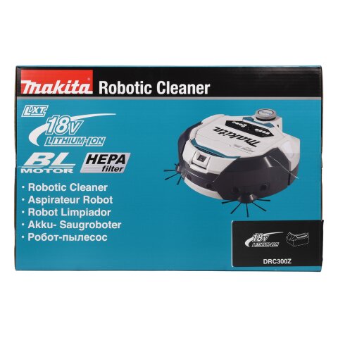 Makita DRC300Z Akku-Saugroboter 18V (ohne Akku, ohne Ladegerät)