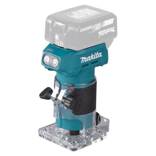 Makita DRT52Z Akku-Kantenfräse 18V (ohne Akku, ohne Ladegerät) EN