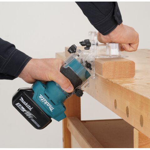 Makita DRT52Z Akku-Kantenfräse 18V (ohne Akku, ohne Ladegerät) EN