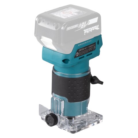 Makita DRT52Z Akku-Kantenfräse 18V (ohne Akku, ohne Ladegerät) EN