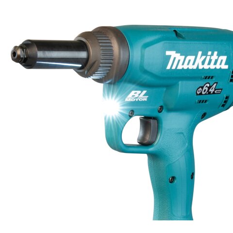 Makita DRV250Z Akku-Blindnietsetzgerät 18V (ohne Akku, ohne Ladegerät) EN