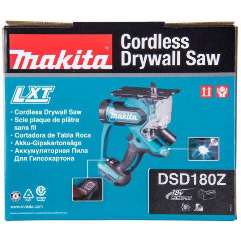 Makita DSD180Z Akku-Trockenbausäge 18V (ohne Akku, ohne Ladegerät)