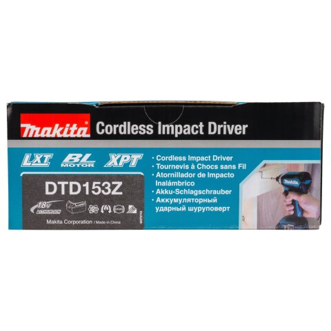 Makita DTD153Z Akku-Schlagschrauber 18V (ohne Akku, ohne Ladegerät)