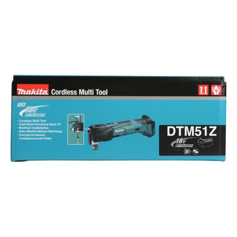 Makita DTM51Z Akku-Multifunk.Werkzeug 18V (ohne Akku, ohne Ladegerät, ohne Zubehör) EN