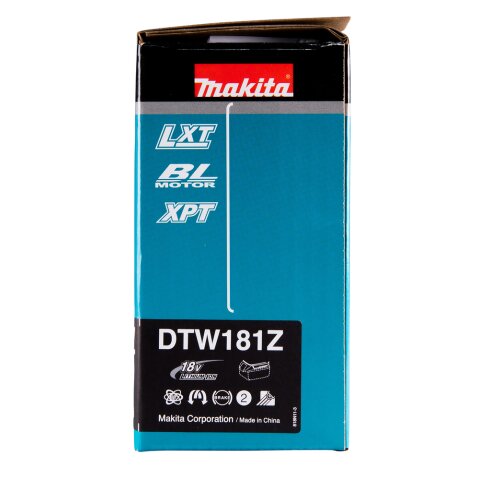 Makita DTW181Z Akku-Schlagschrauber 18V (ohne Akku, ohne Ladegerät)