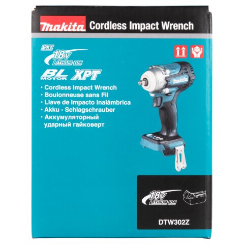 Makita DTW302Z Akku-Schlagschrauber 18V (ohne Akku, ohne Ladegerät)