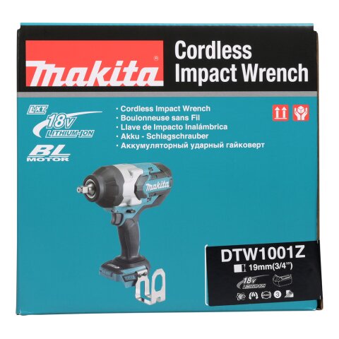 Makita DTW1001Z Akku-Schlagschrauber 18V (ohne Akku, ohne Ladegerät)