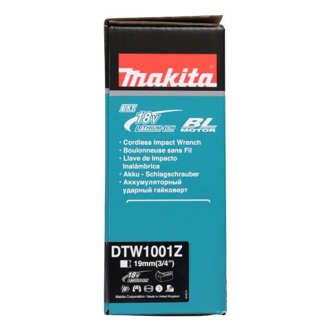 Makita DTW1001Z Akku-Schlagschrauber 18V (ohne Akku, ohne Ladegerät)