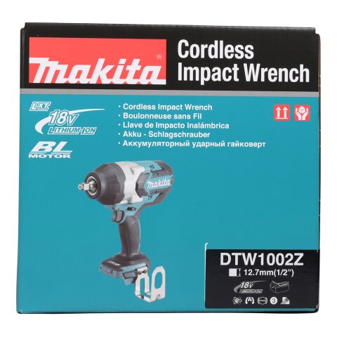 Makita DTW1002Z Akku-Schlagschrauber 18V (ohne Akku, ohne Ladegerät)