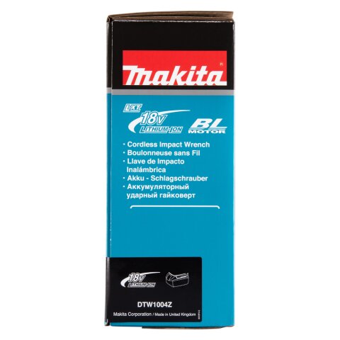 Makita DTW1004Z Akku-Schlagschrauber 18V (ohne Akku, ohne Ladegerät)